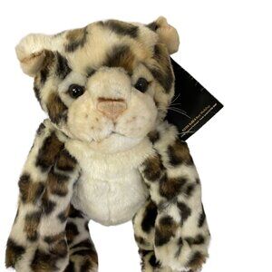 Build a Bear Snow Leopard Plush Stuffed 15" 2006 Animal Toy World Wildlife Fund‎